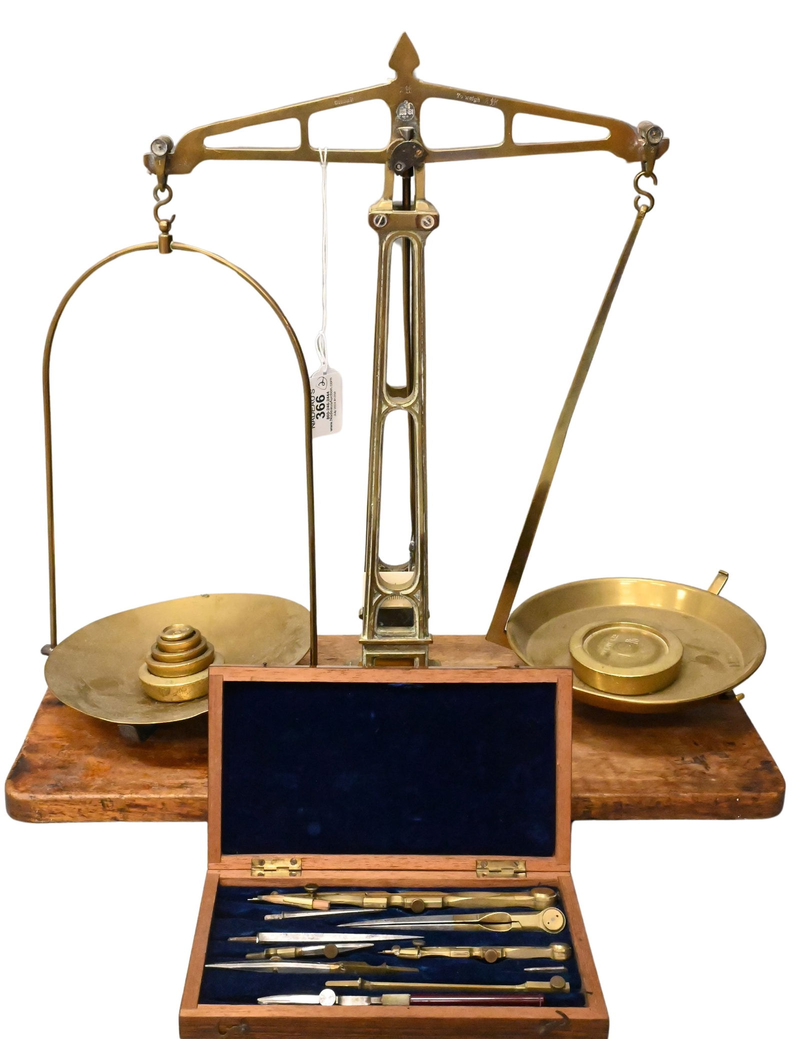 English Brass Balance Scale (1 of 4)