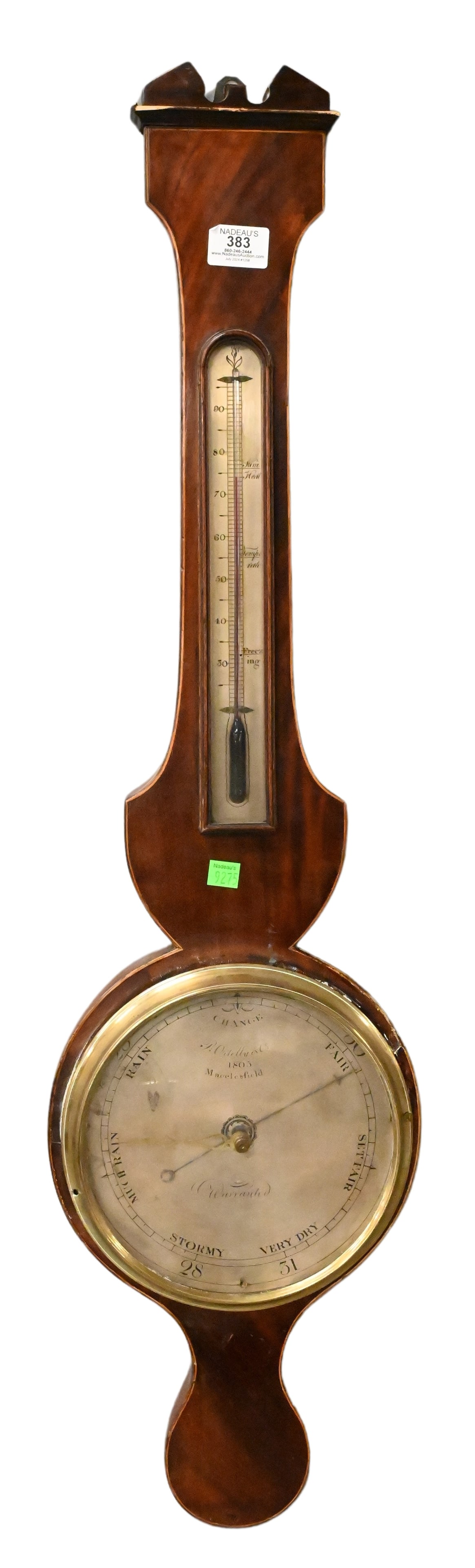 Ortelli and Co. Barometer (1 of 5)