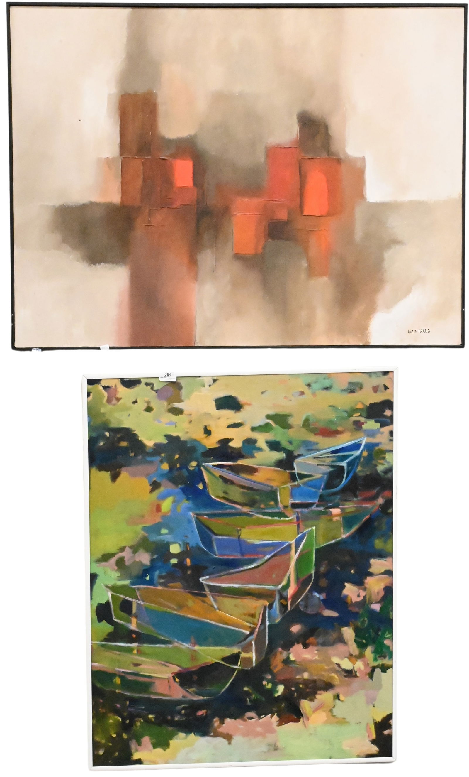 Three Contemporary Framed Pieces (1 of 5)