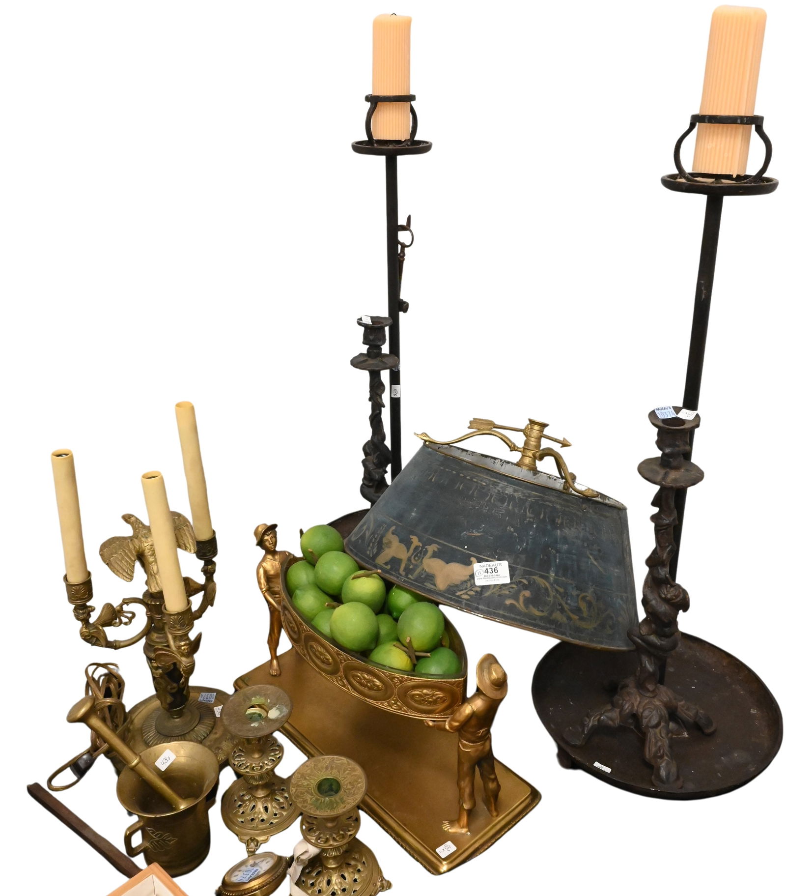 Iron and Brass Grouping (1 of 7)