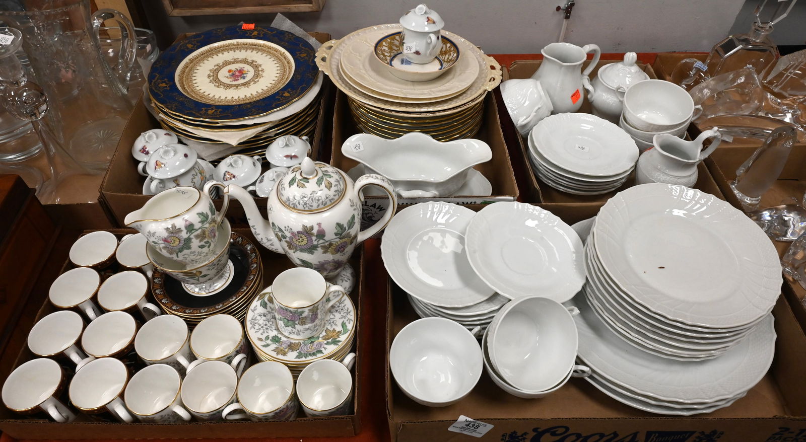 Five Tray Lots of Porcelain and Ceramics (1 of 6)