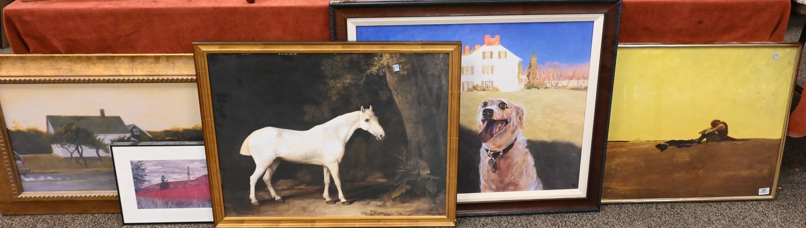 14 Framed Offset Lithographs / Prints (1 of 9)