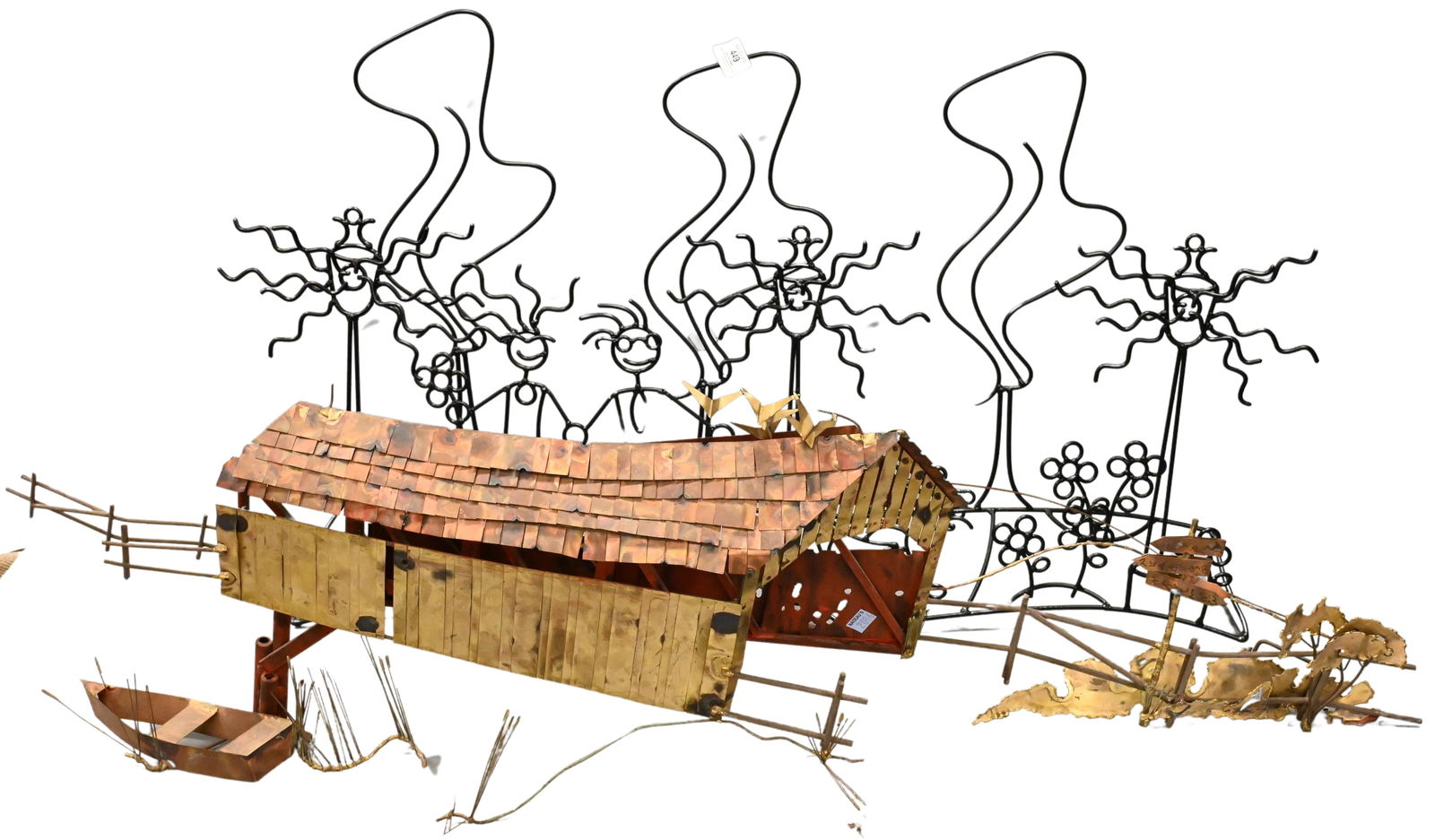 Two Metal Wall Sculptures (1 of 6)