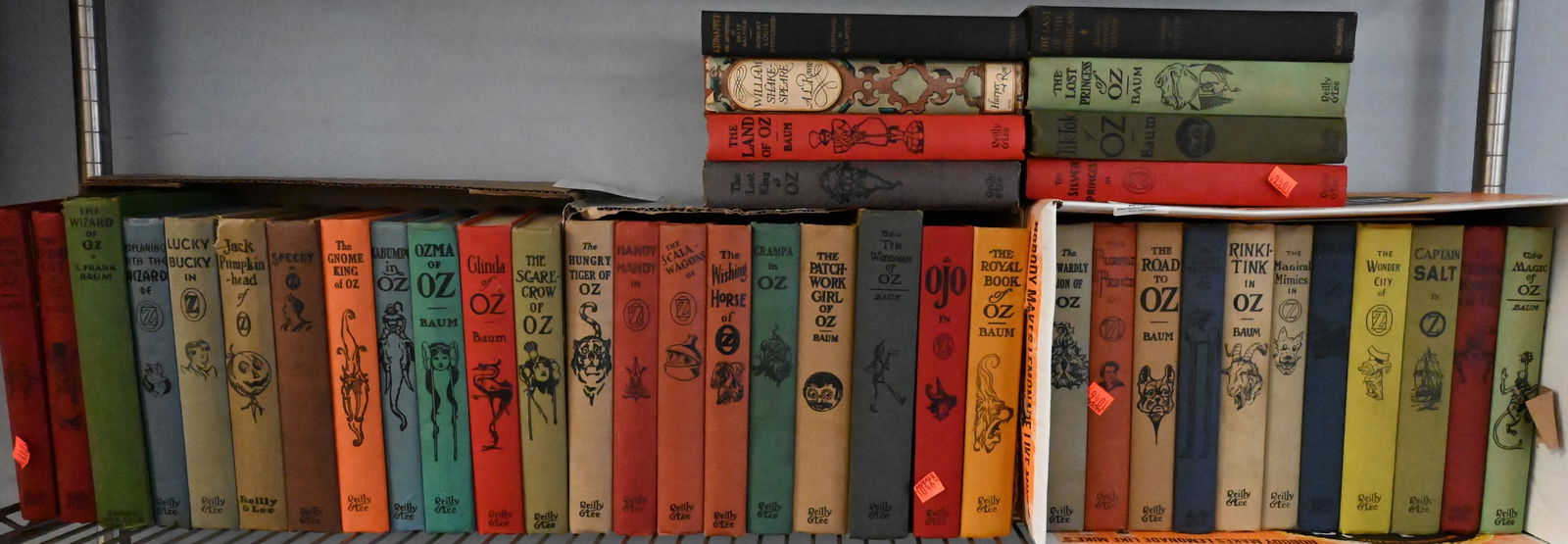 40 Wizard of Oz Books After L. Frank Baum and Published by Reilly and Lee (1 of 6)