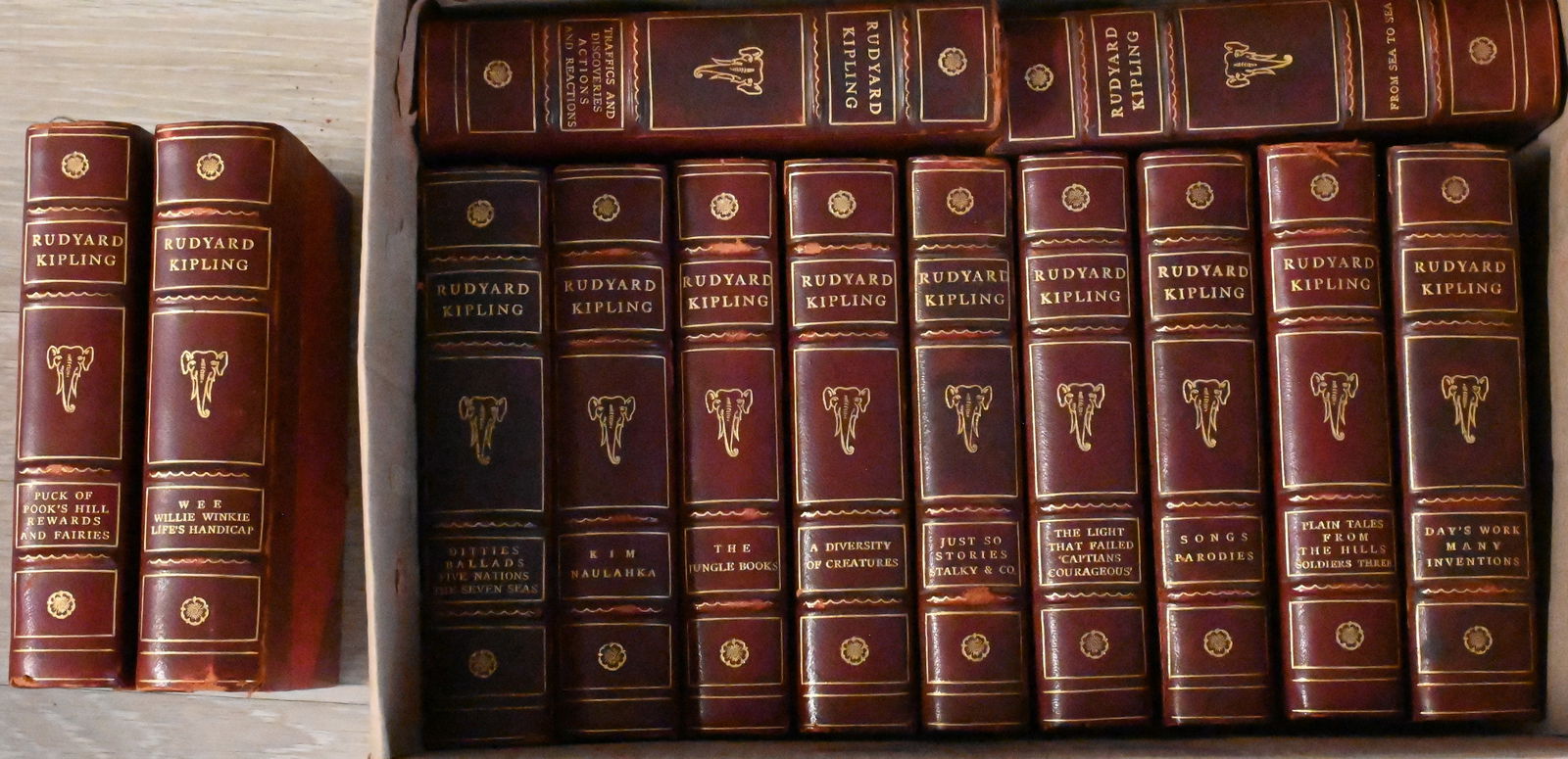 13 Rudyard Kipling Books (1 of 4)