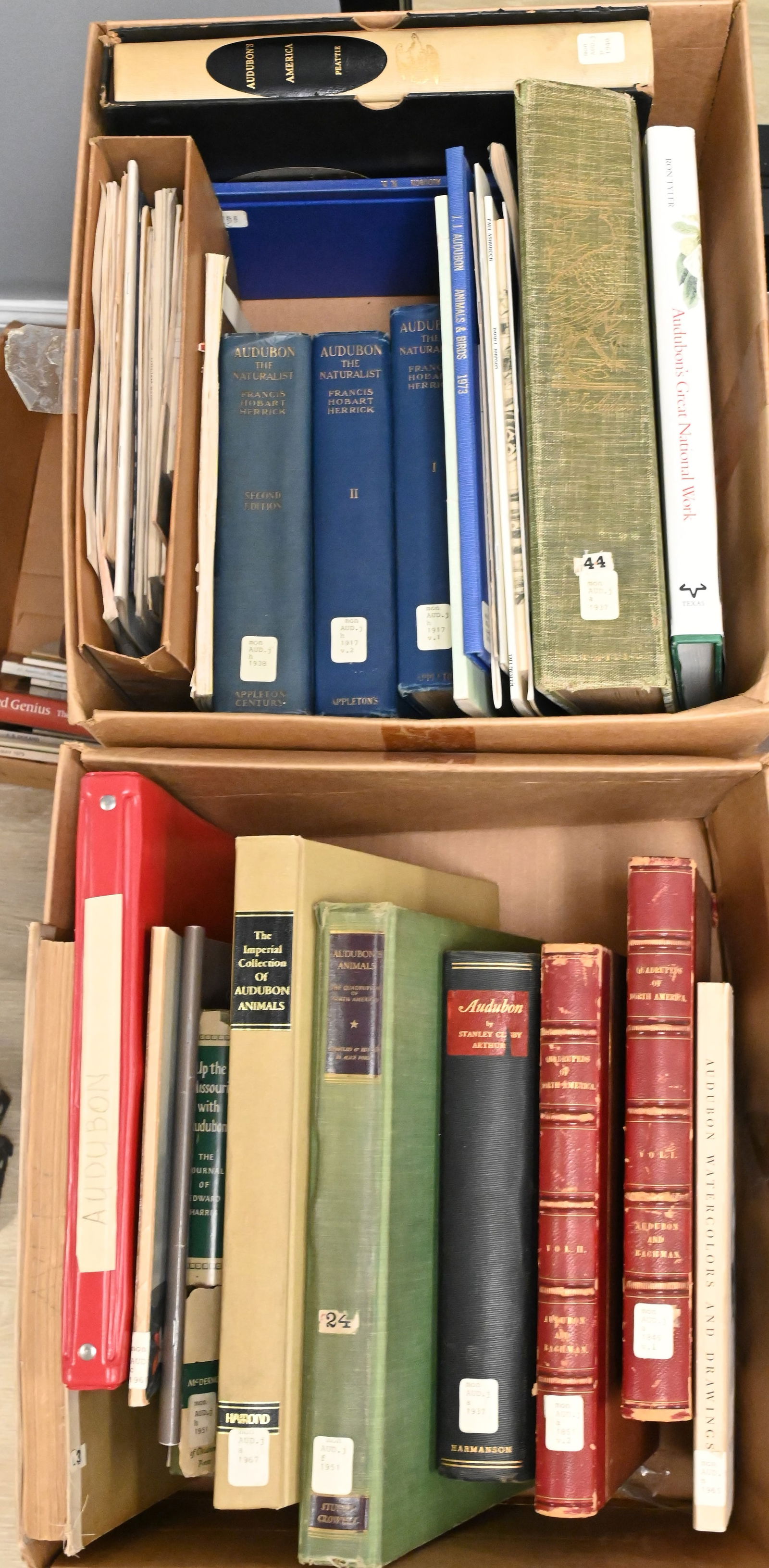 Two Box Lots of Audubon Books (1 of 6)