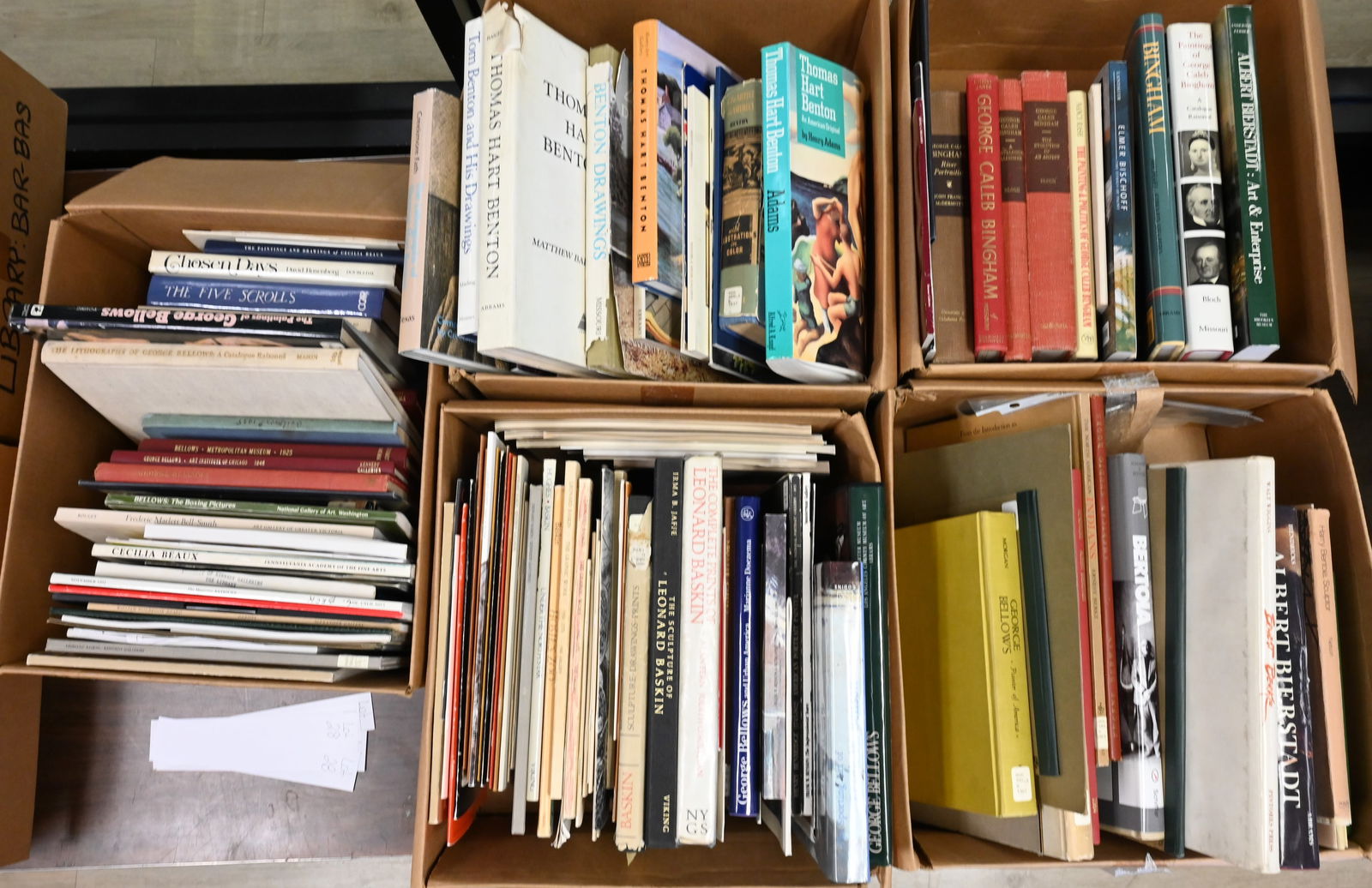 Five Box Lots of Various Art Reference Books (1 of 8)