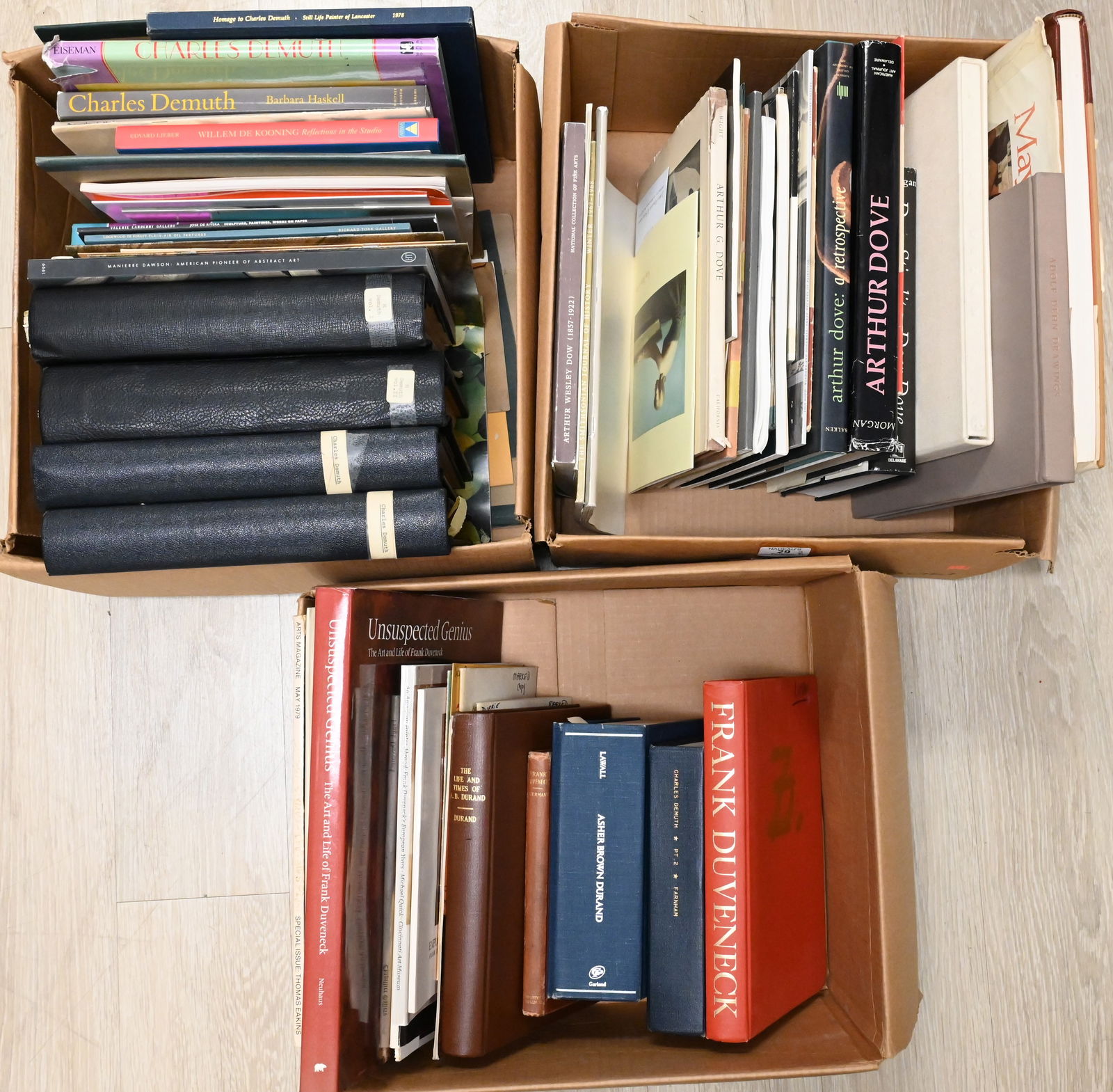 Three Box Lots of Art Reference Books (1 of 6)