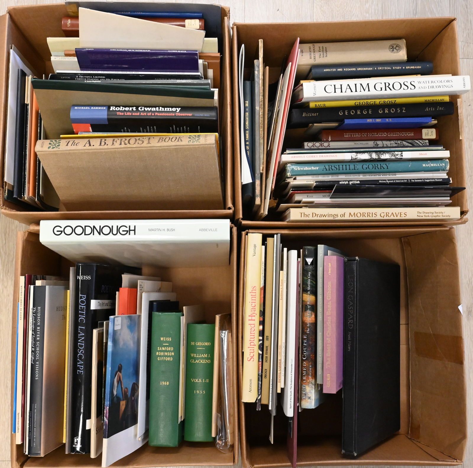 Four Box Lots of Art Reference Books (1 of 10)