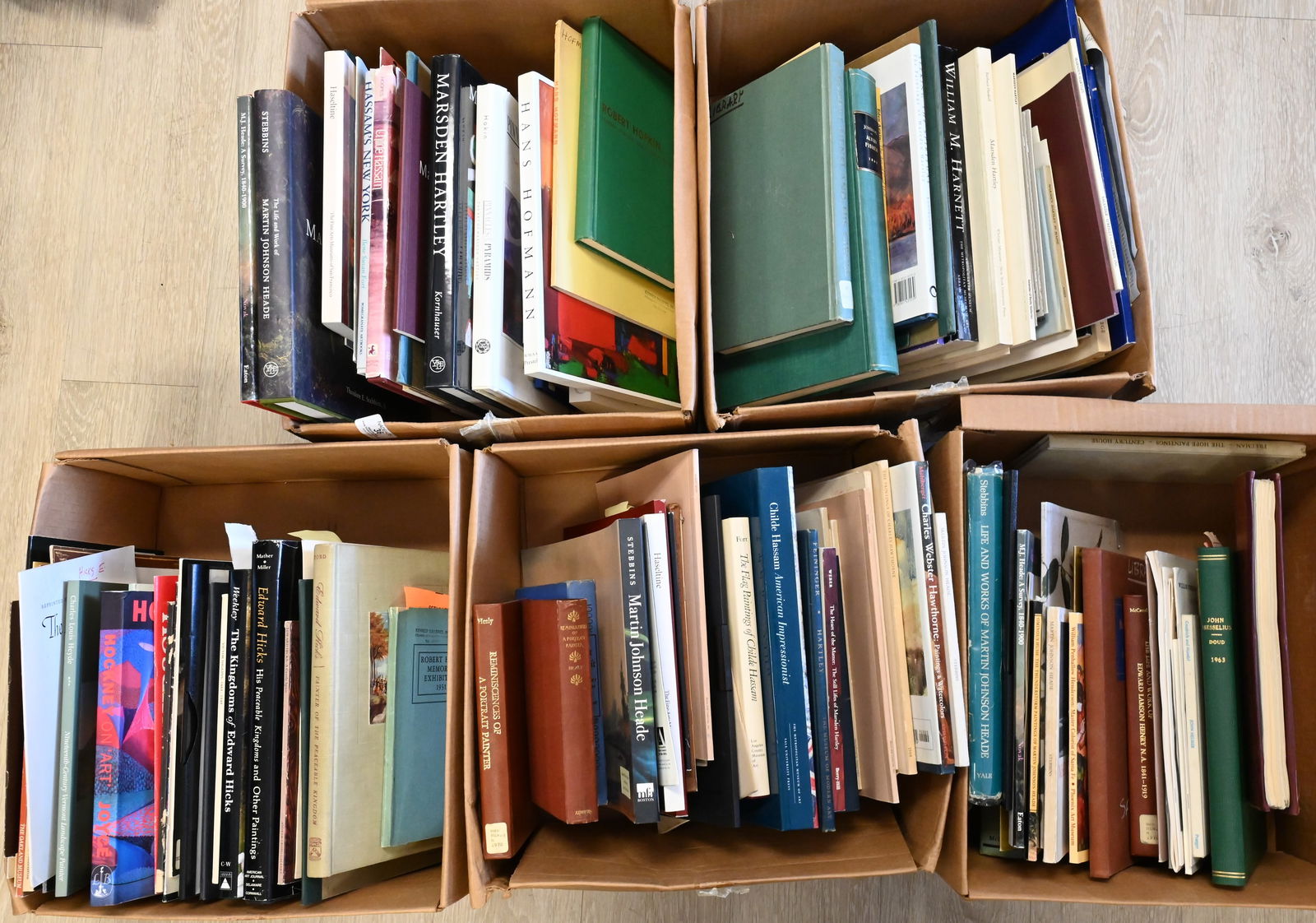 Five Box Lots of Art Reference and Coffee Table Books (1 of 8)