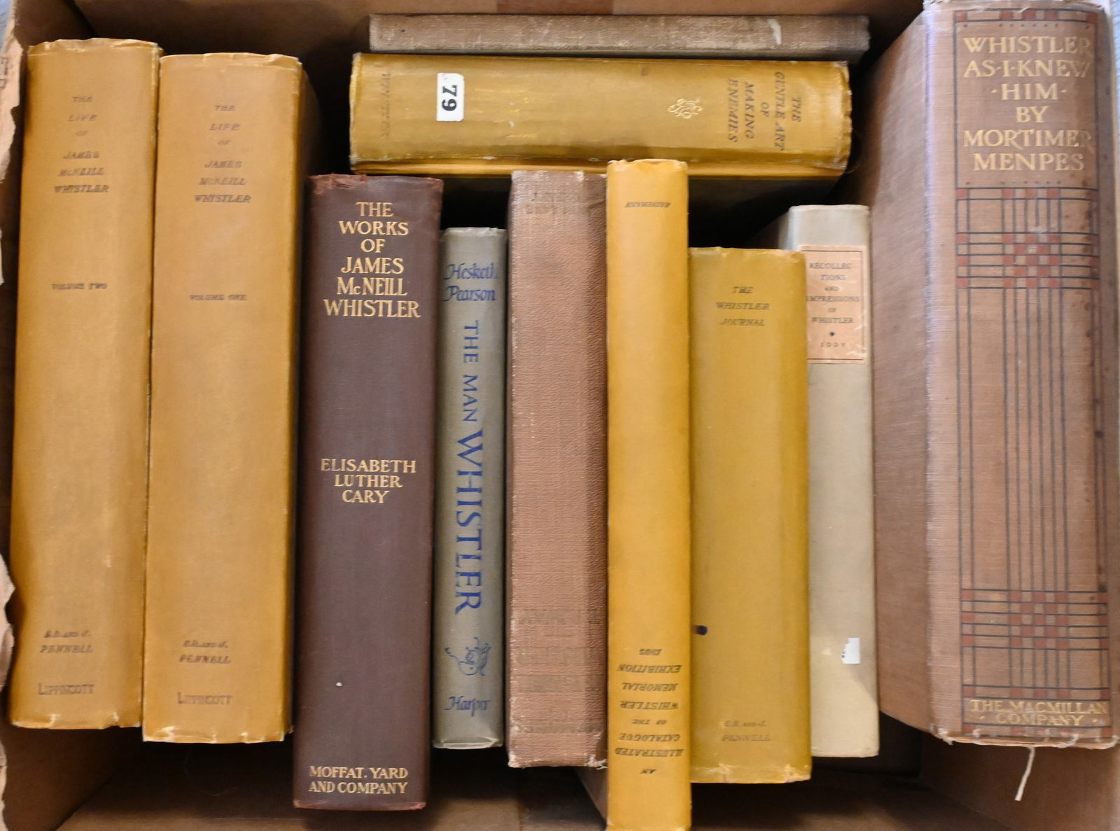 11 Books on James McNeill Whistler (1 of 4)