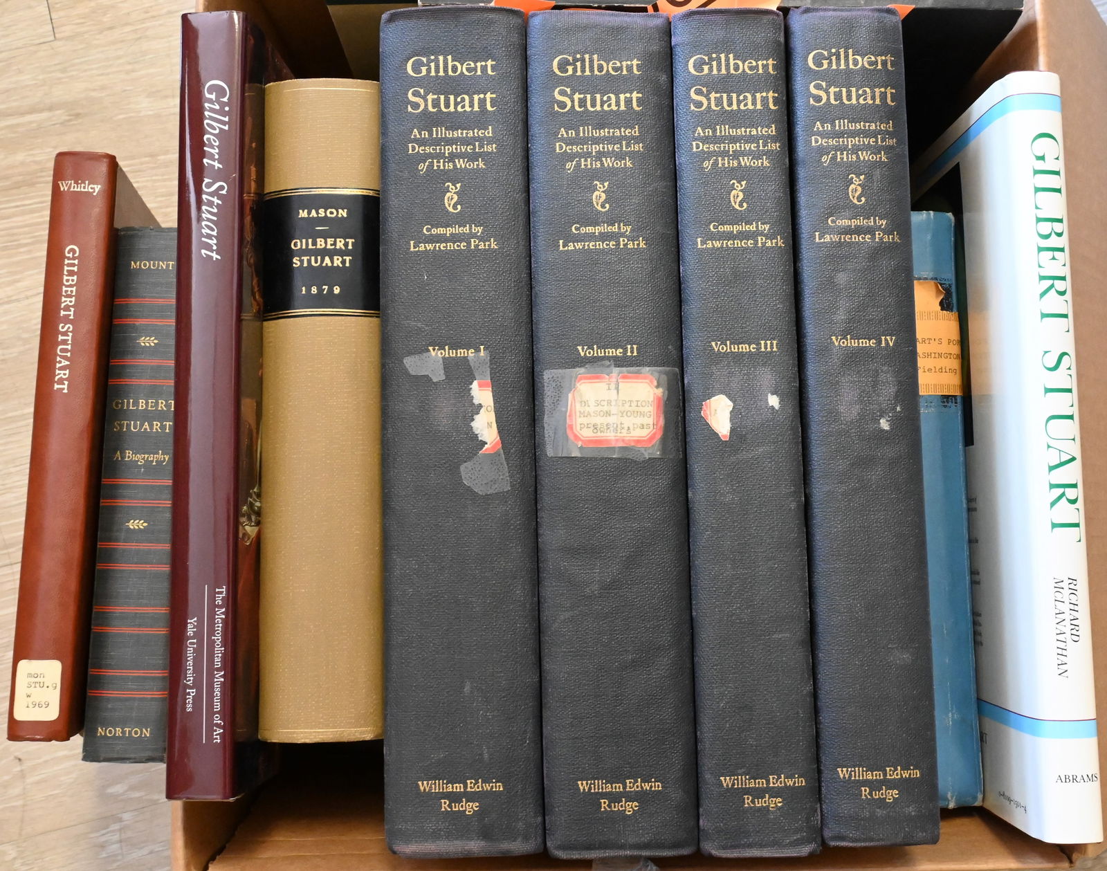 Group of Gilbert Stuart Reference Books (1 of 3)