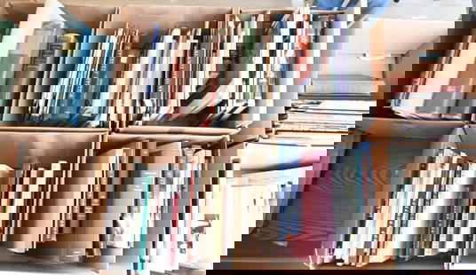 Five Box Lots of Art Reference Books: Five Box Lots of Art Reference Books to include Two: The Life and Works of Thomas Sully by Edward Biddle, published 1921 The Race Horses of America by Alexander Mackay Smith, author signed and numbere