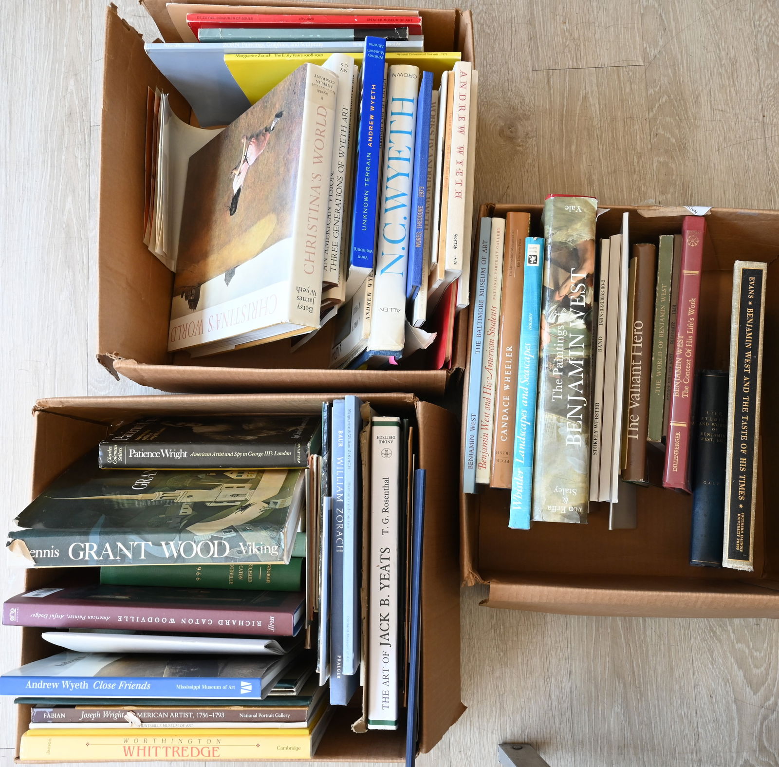 Three Box Lots of Assorted Art Reference and Coffee Table Books (1 of 4)