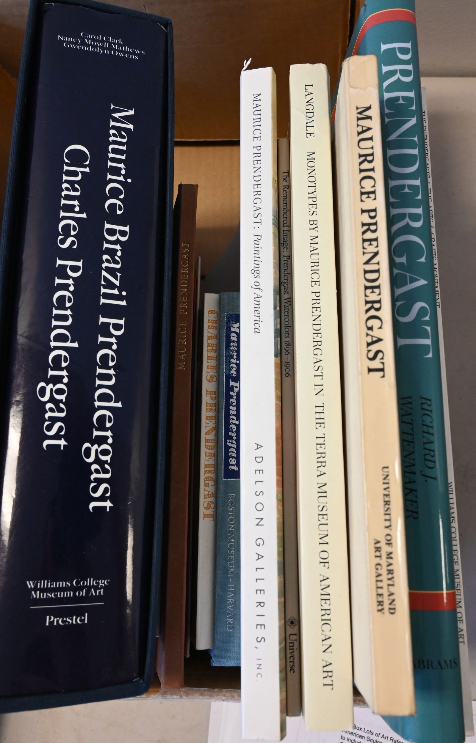 Collection of Maurice Brazil Prendergast Books (1 of 8)