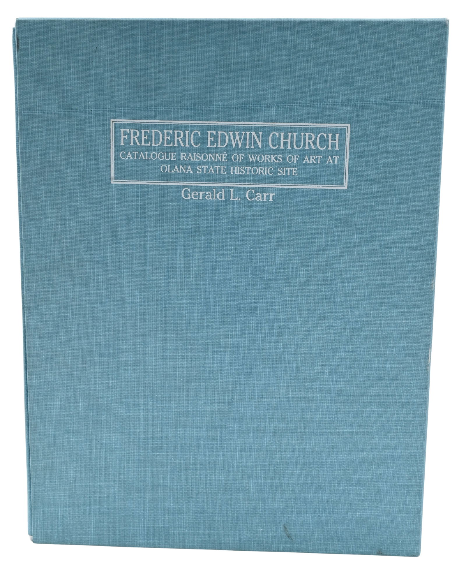Frederic Edwin Church Catalogue Raisonne of Works of Art at Olana State Historic Site (1 of 11)