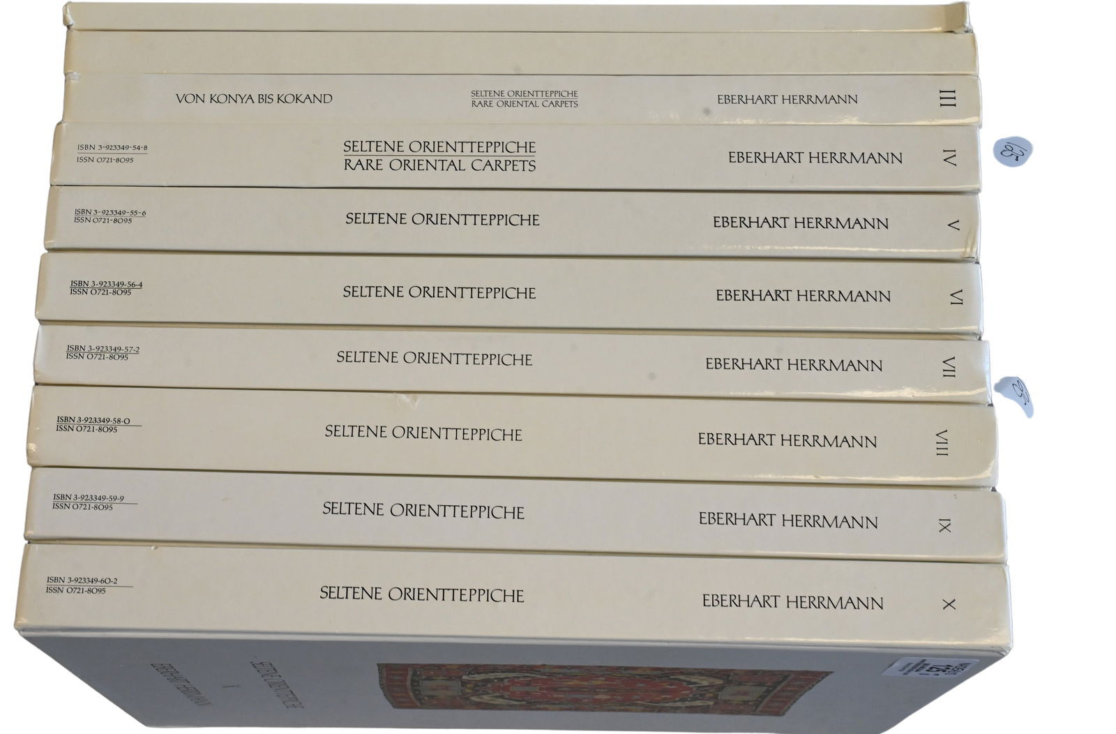 10 Volumes of Eberhart Herrmann Exhibition Catalogs 1978-1988 (1 of 9)