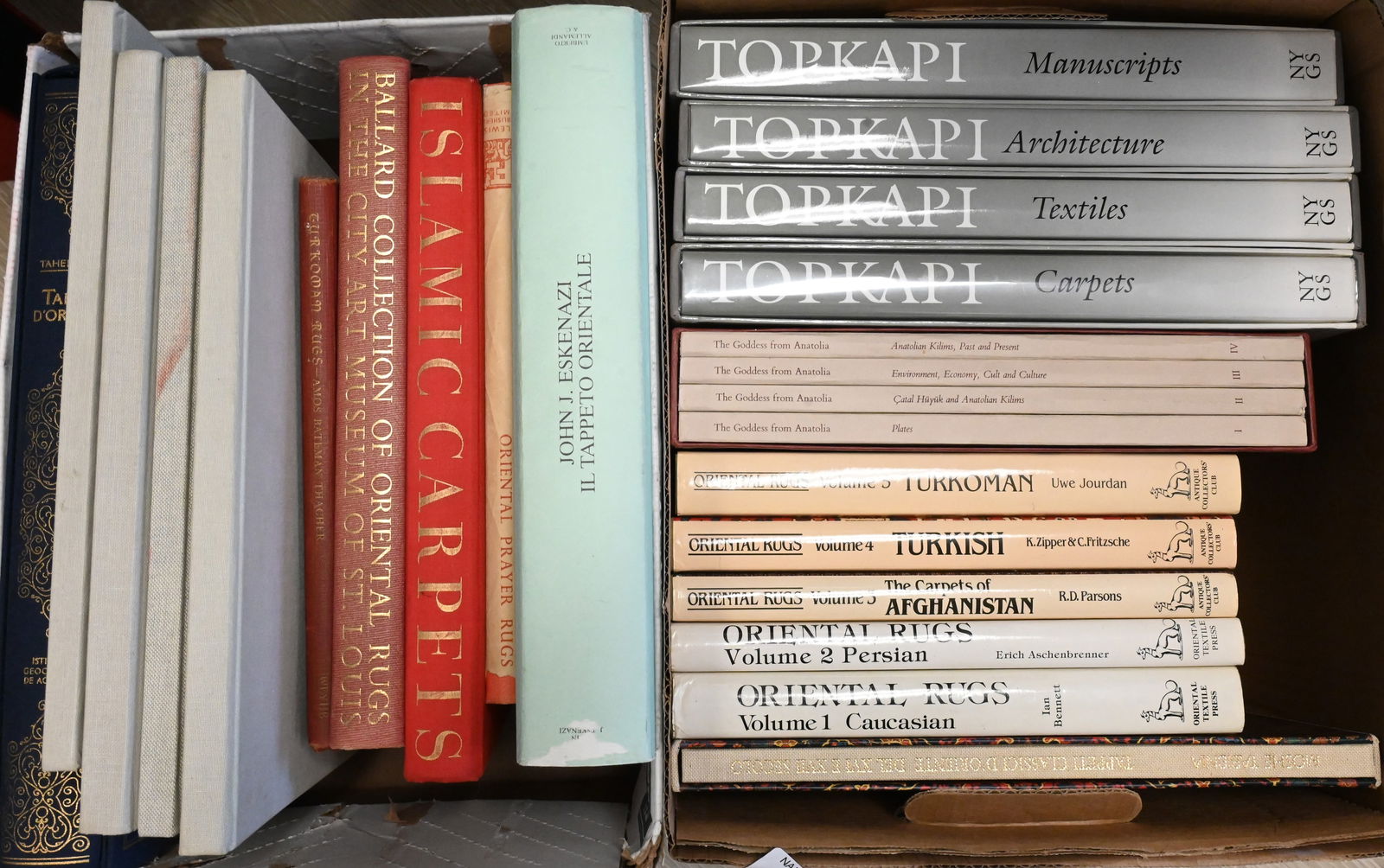 24 Rug and Textile Folios and Reference Books (1 of 3)