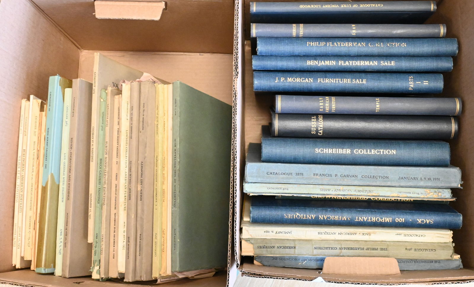 Collection of 43 Early 20th Century Auction Catalogs and Booklets (1 of 5)