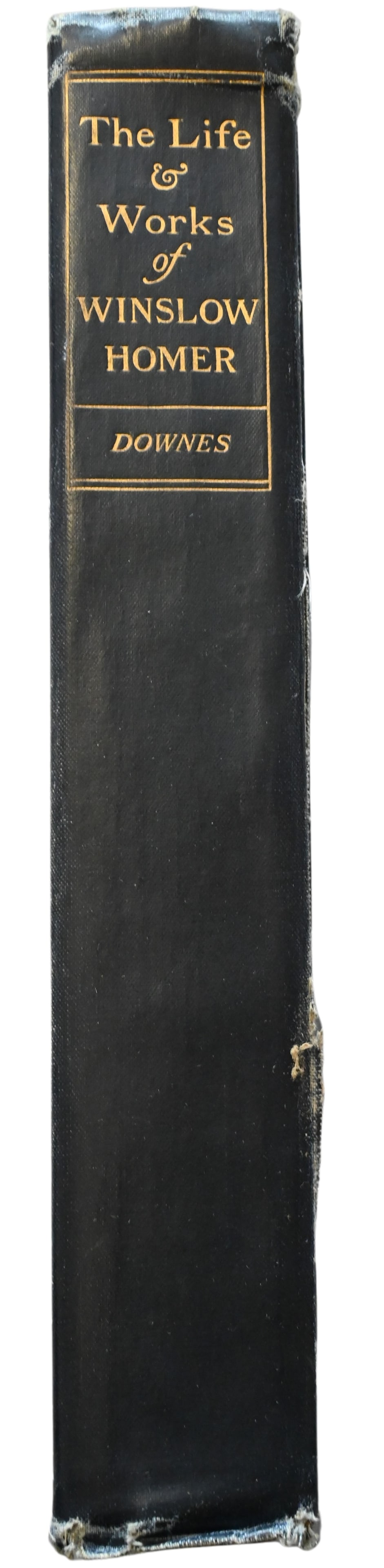The Life and Works of Winslow Homer by William Howe Downes: The Life and Works of Winslow Homer by William Howe Downes published 1911, along with a letter from Homer's brother Charles Savage Homer Jr. from 1911 which features a partial bank check signed by Win