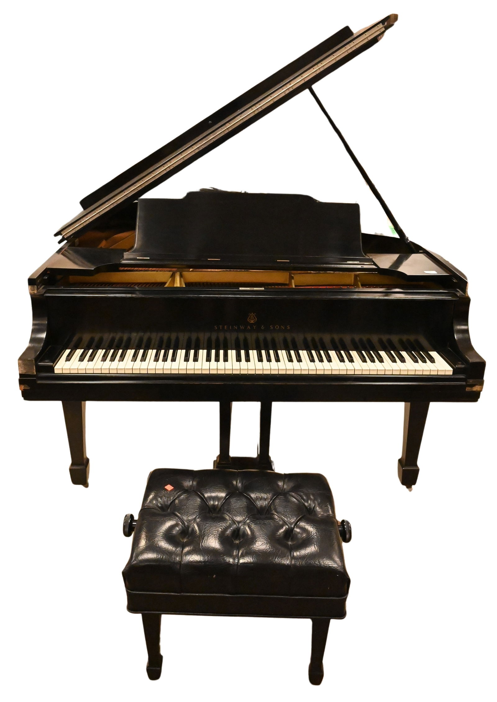 Steinway Baby Grand Piano and Bench (1 of 9)