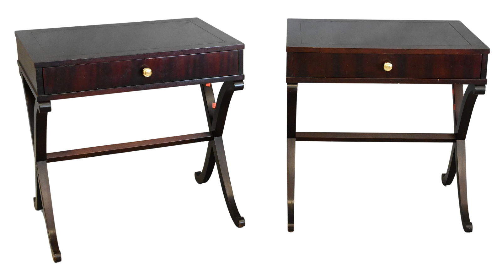 Barbara Barry by Baker Pair of Tables (1 of 4)