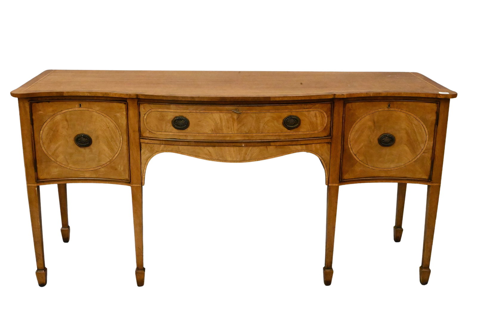 George III Style Mahogany Sideboard (1 of 4)