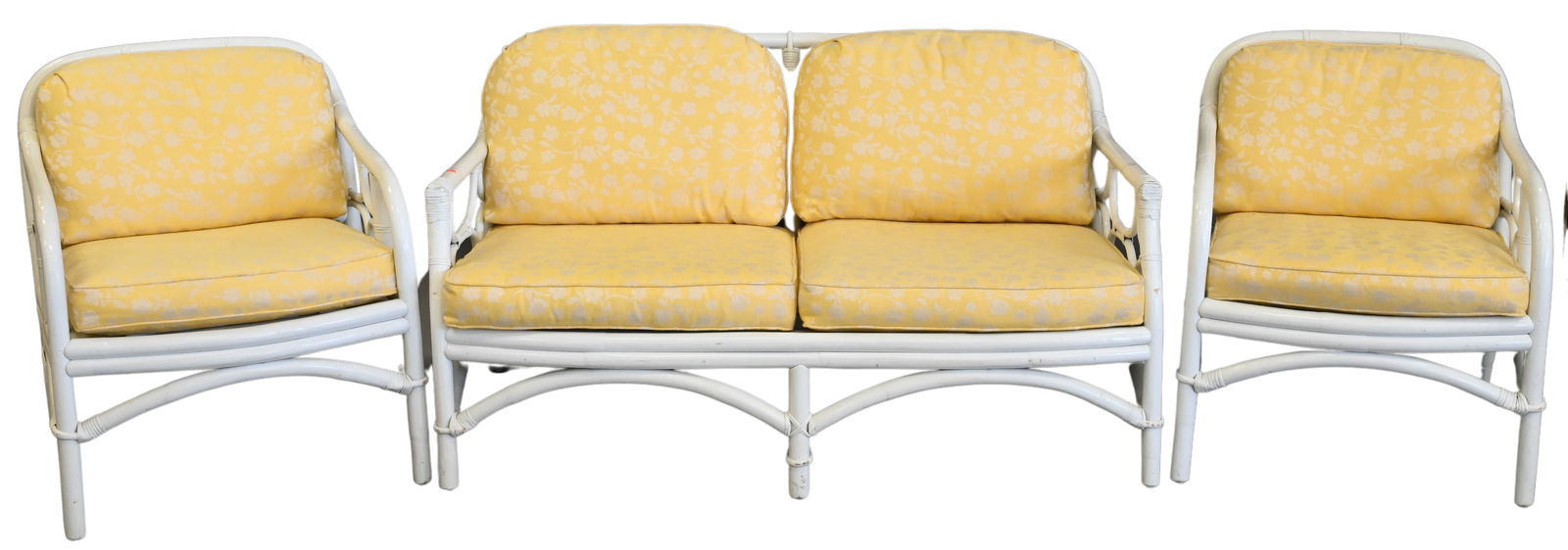 Six Piece Rattan Lot (1 of 6)