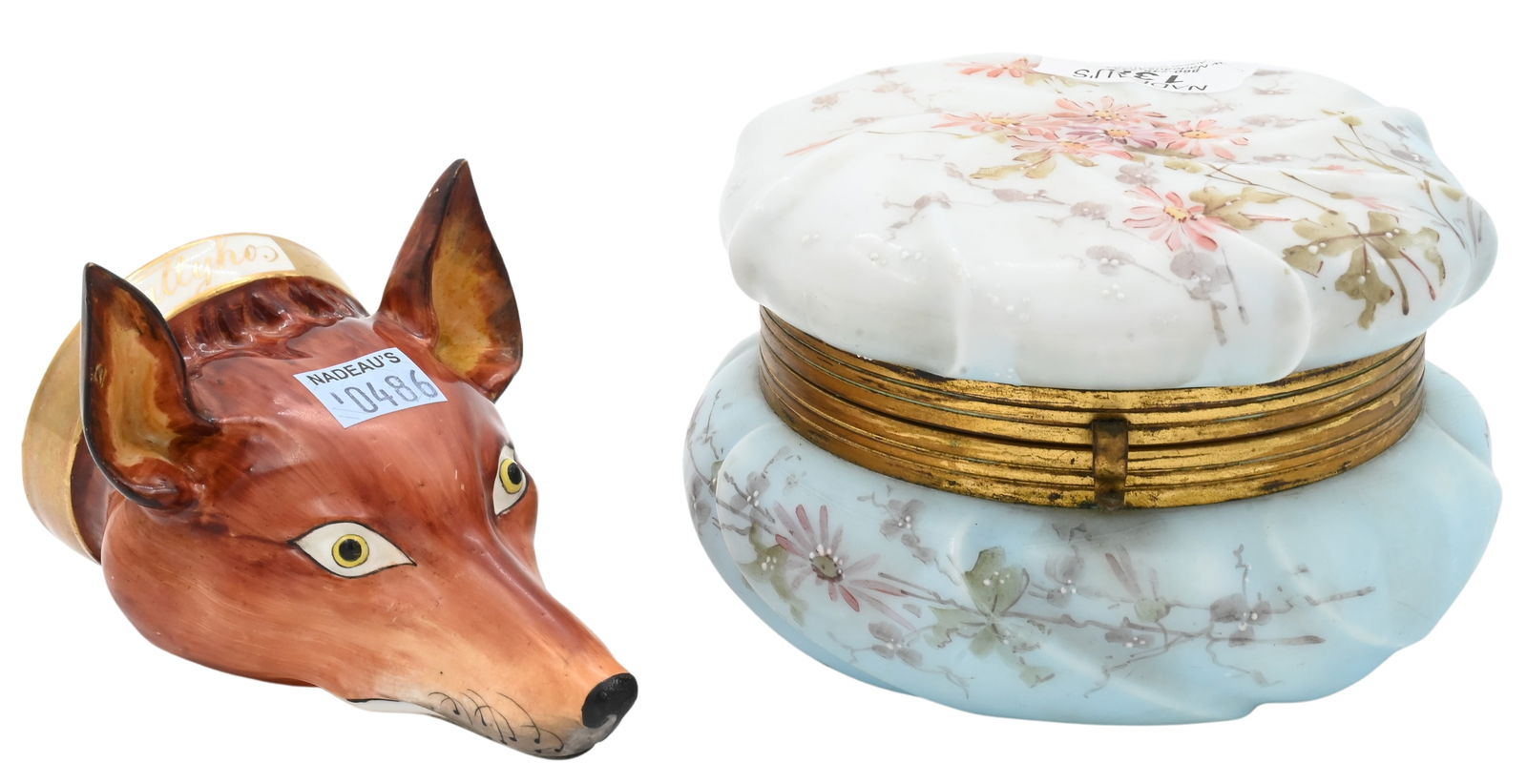 Wavecrest Collar Boy and Fox Head Stirrup Cup (1 of 6)
