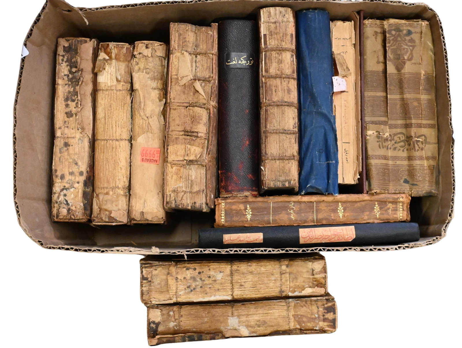 Lot of Books: Lot of BooksTwo Volumes of Bibliotheque Orientale ou Dictionnaire Universel, Ahmadis Arabseed Timuri, bibliotheque Orientale Dictionnaire Universel, L' Histoire DV Grand Tamerlan, L'Histoire Du Grand 