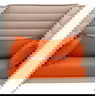 Pair of Ronan and Erwan Bouroullec "Vitra" Alcove Sofas: Pair of Ronan and Erwan Bouroullec "Vitra" Alcove Sofas height 54 inches, width 44 inches