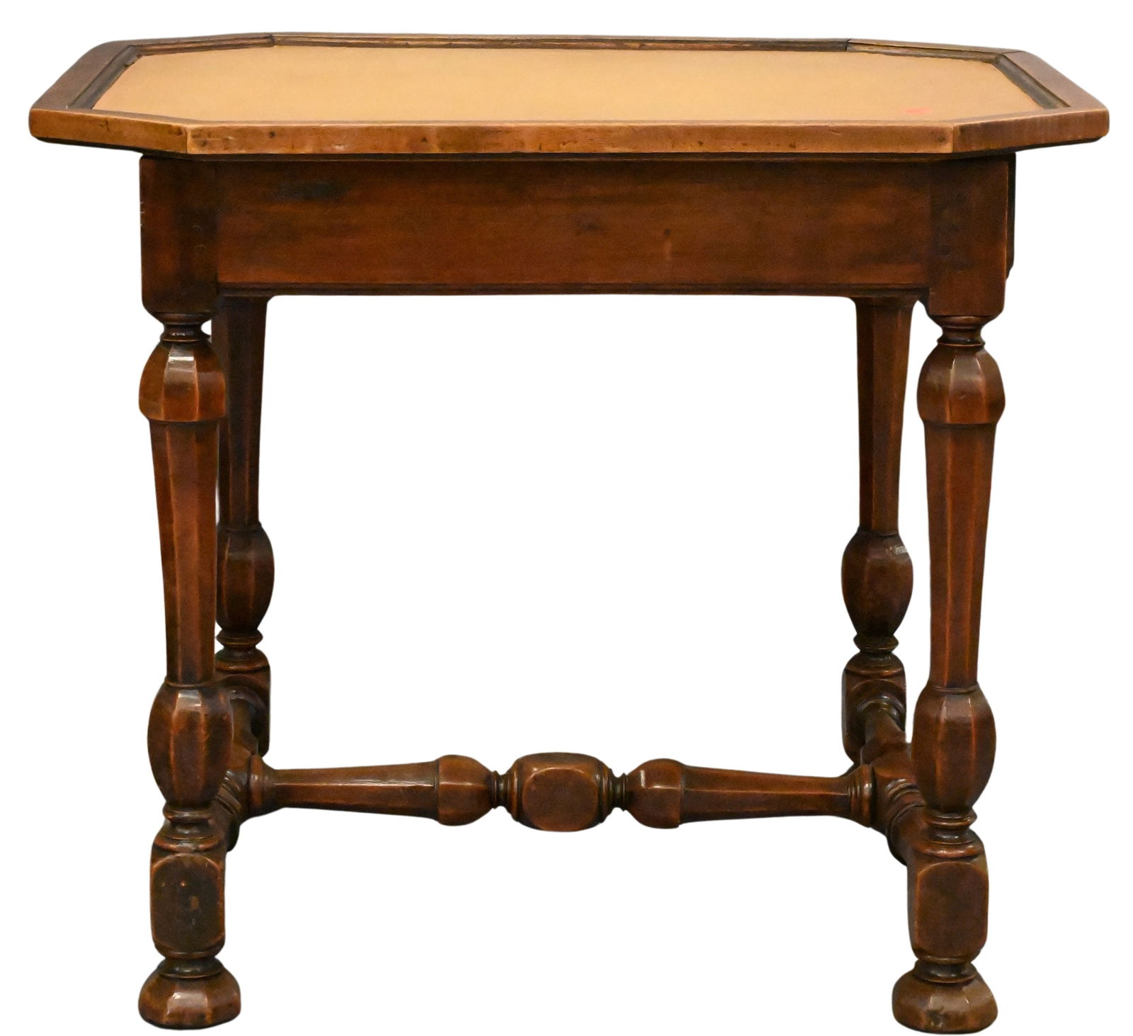 Queen Anne Style Center Table having Two Drawers (1 of 4)