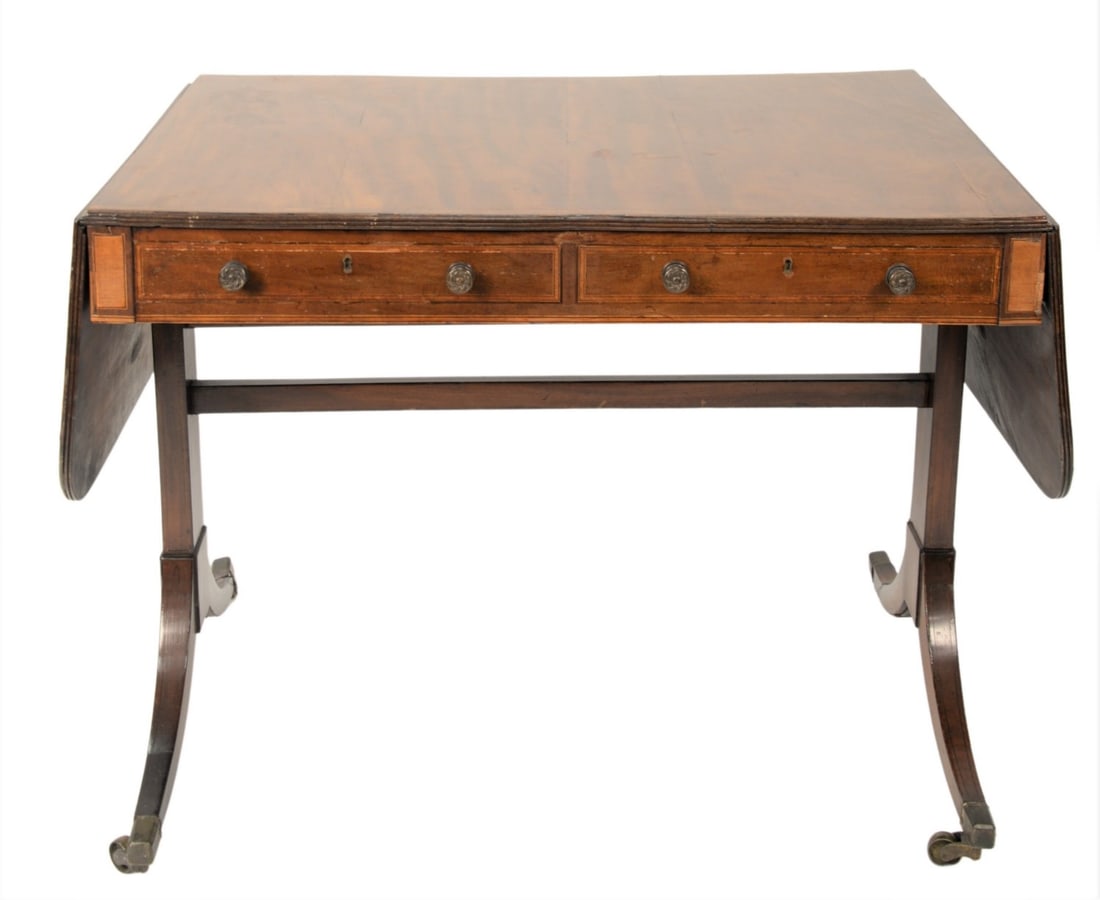 George III Mahogany Sofa Table (1 of 5)