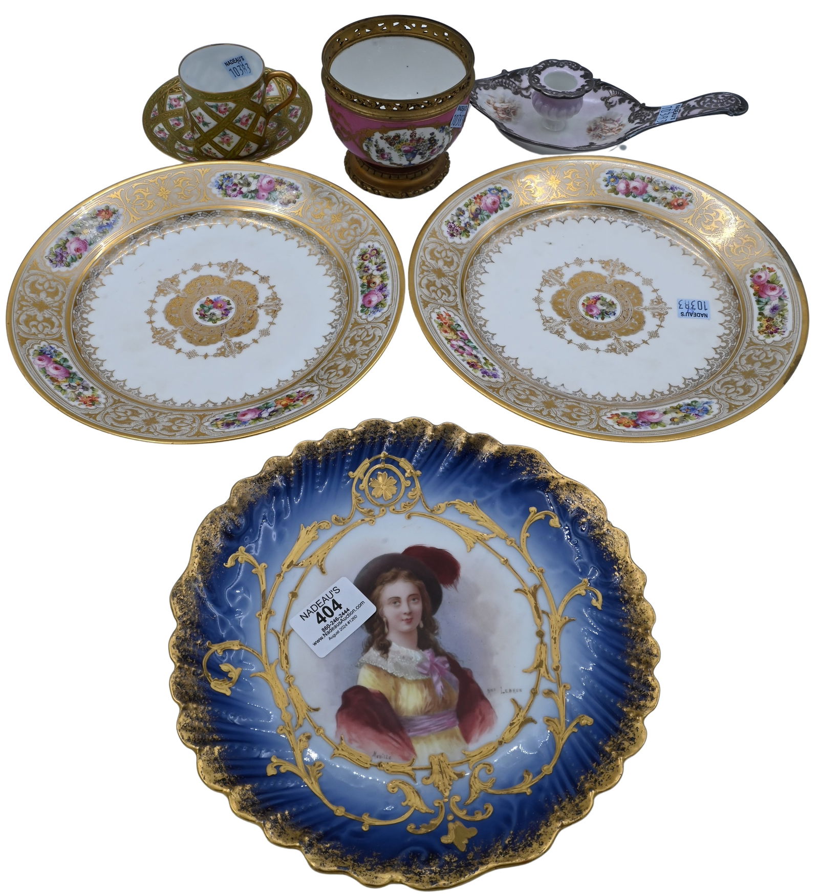 Six Piece Sevres Group (1 of 8)