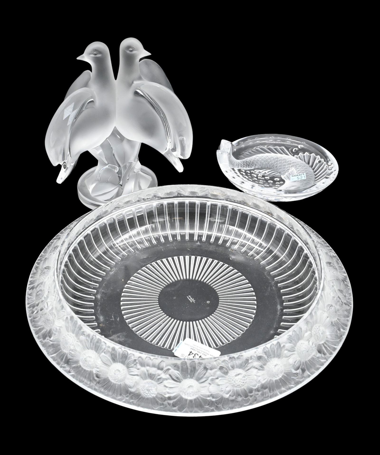 Three Piece Lalique France Group (1 of 1)