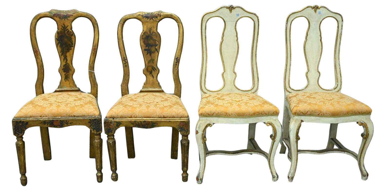 Five Piece Lot Marble Top French Stand (1 of 4)