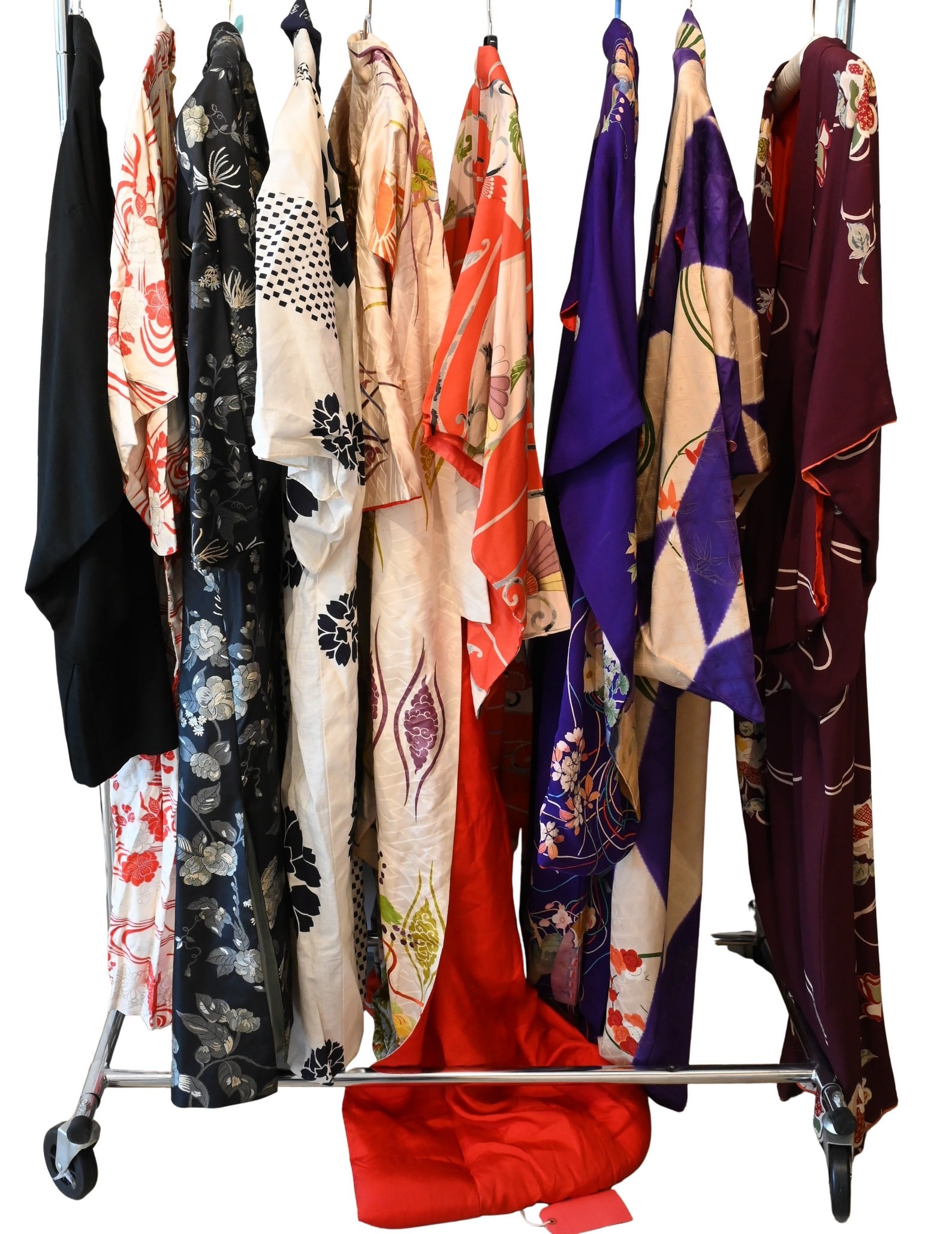 Group of Eight Kimonos (1 of 5)