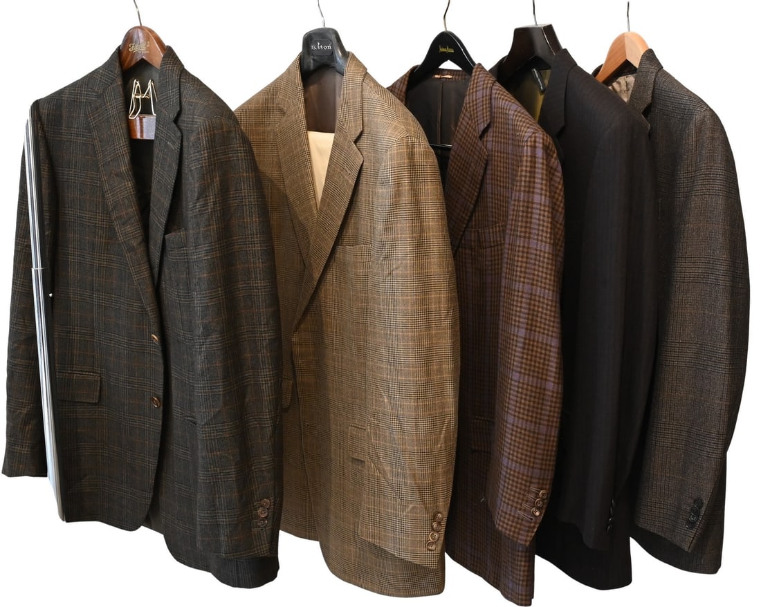 Group of Five Men's Suit Jackets and Blazers (1 of 6)