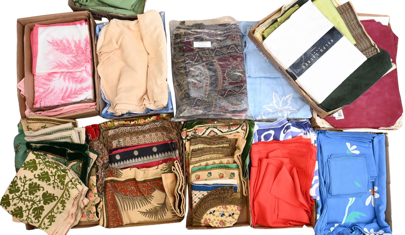 12 Tray Lots of Table Linen (1 of 6)