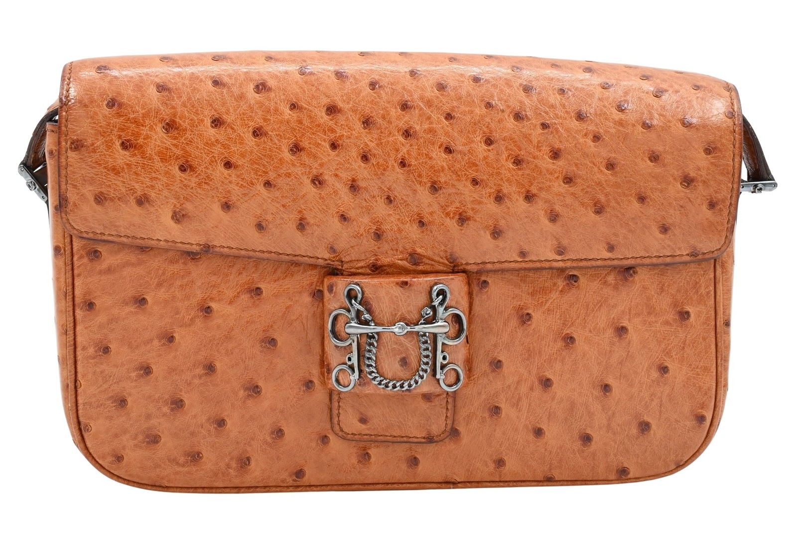 Vintage Hermes Ostrich Bag (1 of 5)