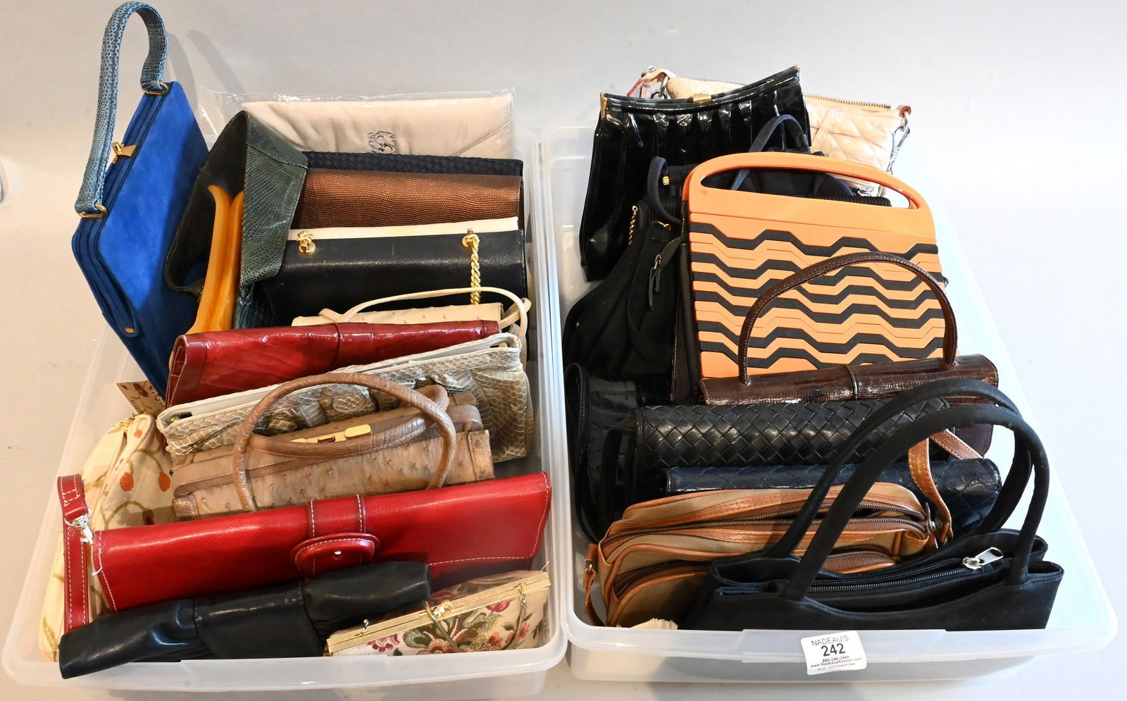 Two Tray Lots of Clutches and Purses (1 of 7)