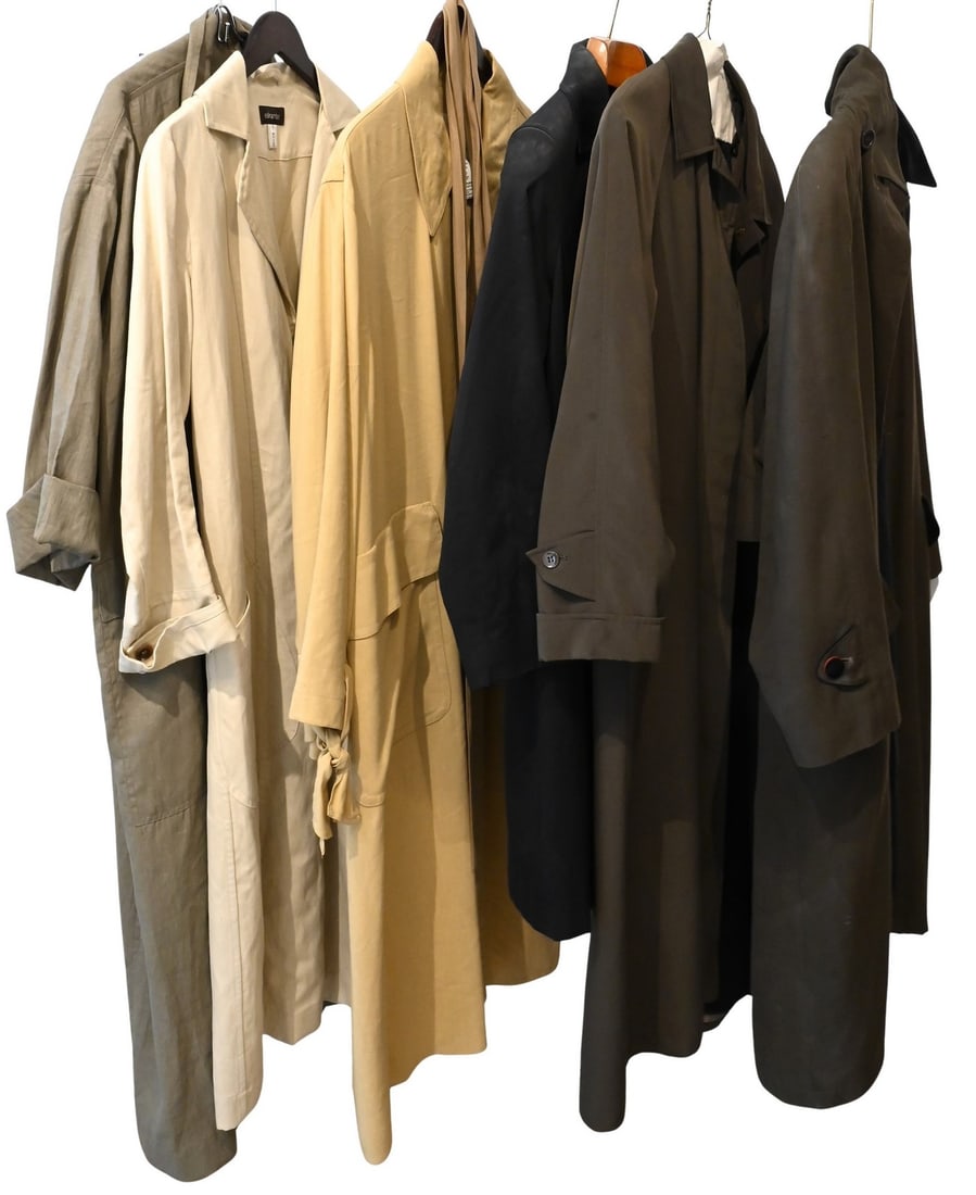 Group of Six Women's Trench Coats (1 of 5)