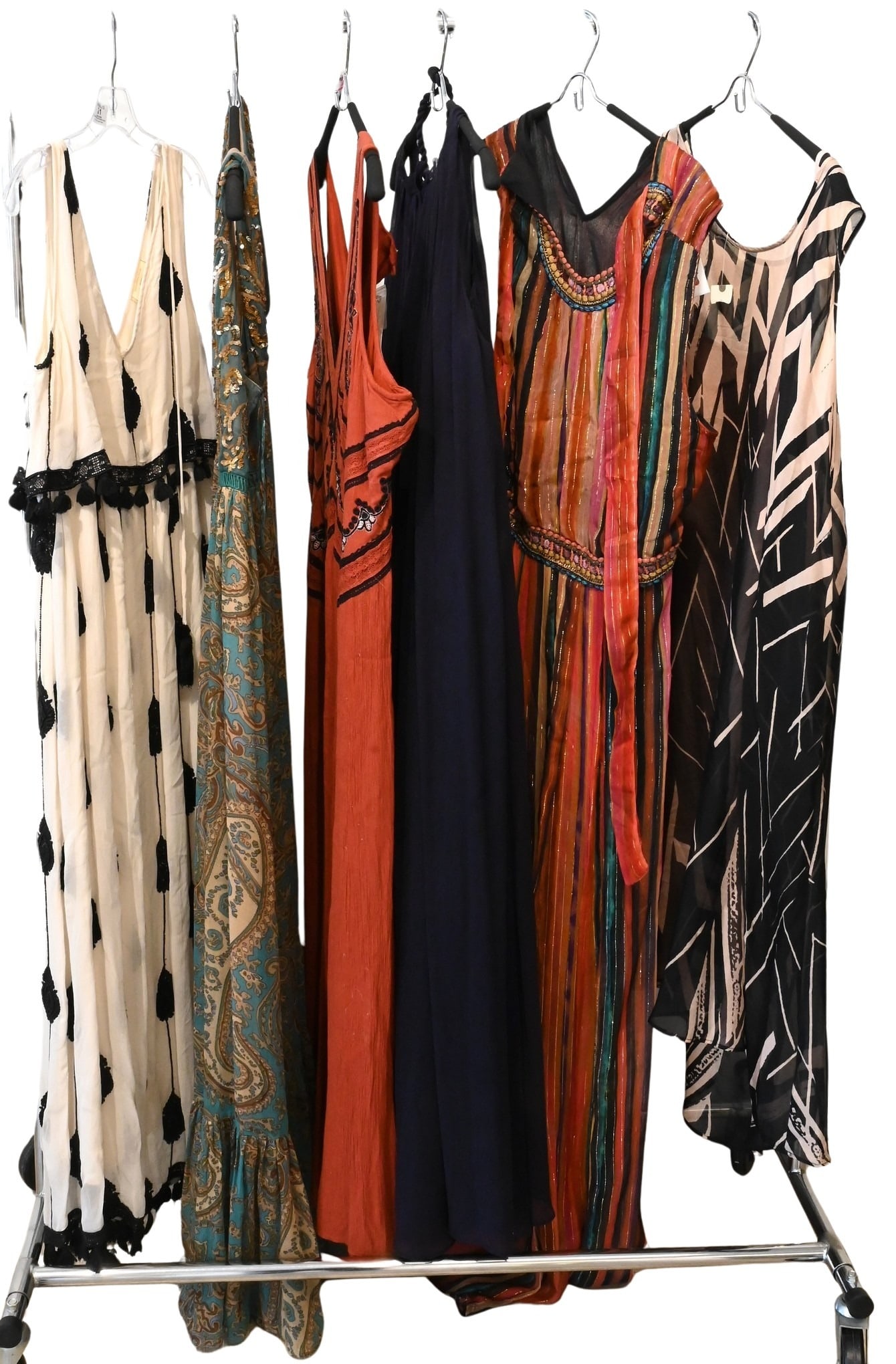 Group of Six Women's Bohemian Style Anthropologie Maxi Dresses (1 of 4)