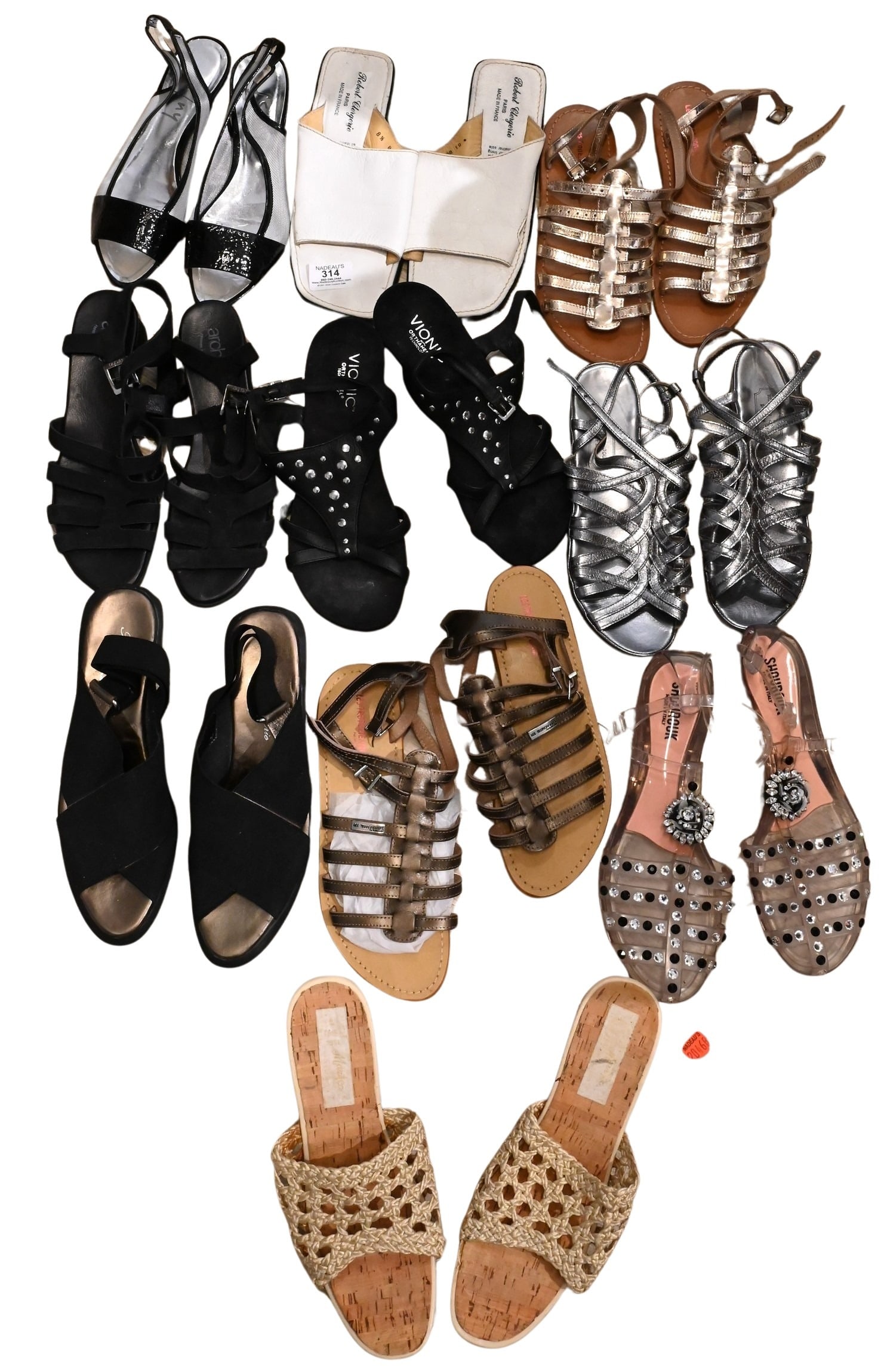 Group of Ten Pairs of Women's Shoes (1 of 5)