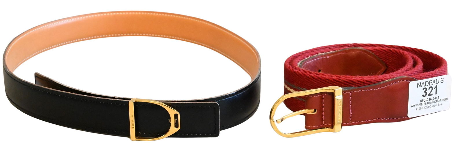 Two Designer Belts (1 of 5)