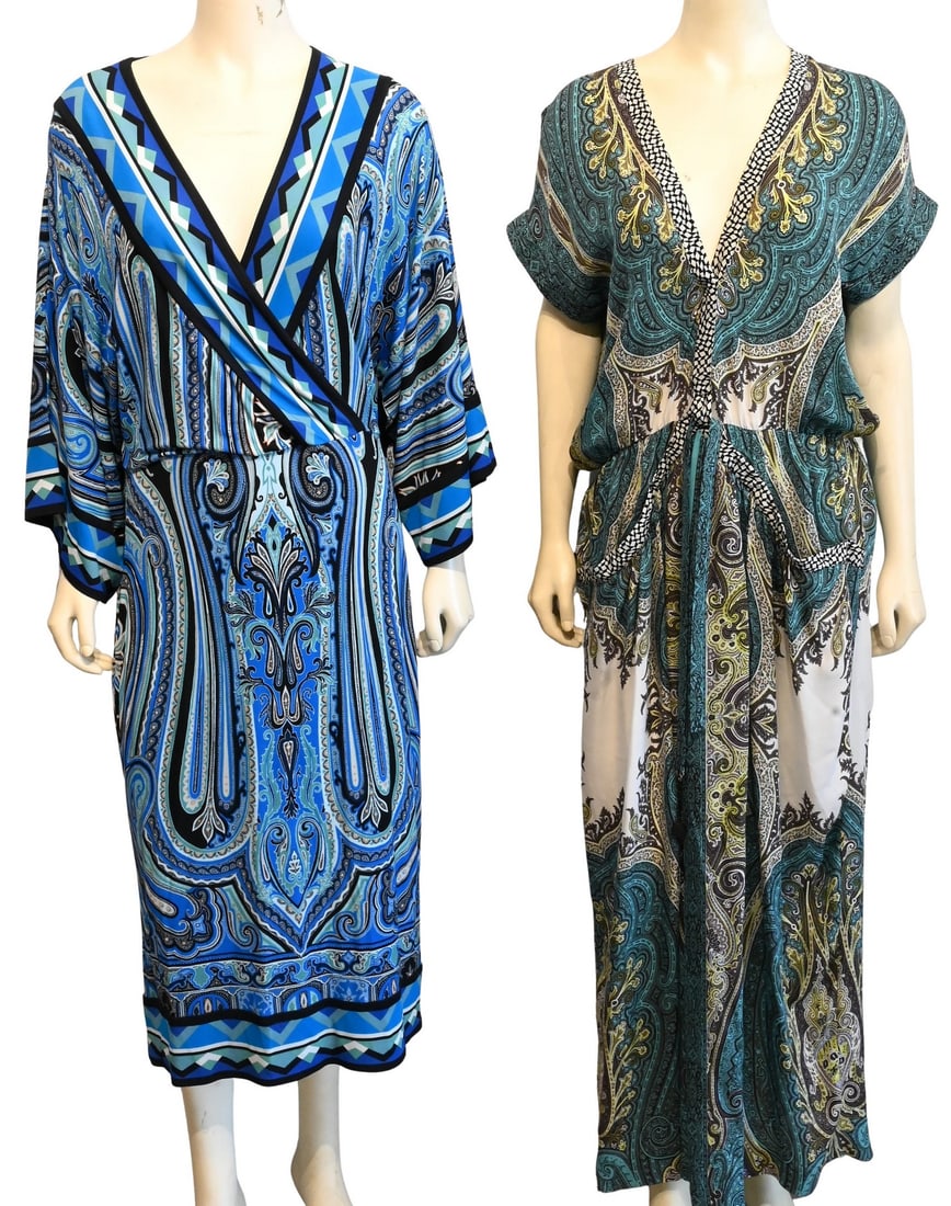 Two Vintage Women's Etro Milano Dresses (1 of 7)