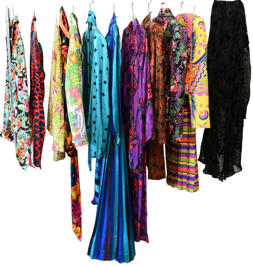 Group of 12 Women’s Designer Vintage Blouses and Sets (1 of 5)