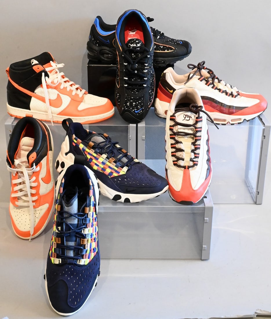 Four Pairs of Men's Nike Sneakers (1 of 5)