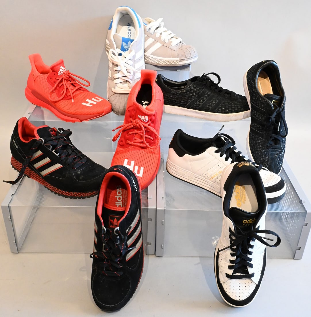 Five Pairs of Men's Adidas Sneakers (1 of 6)