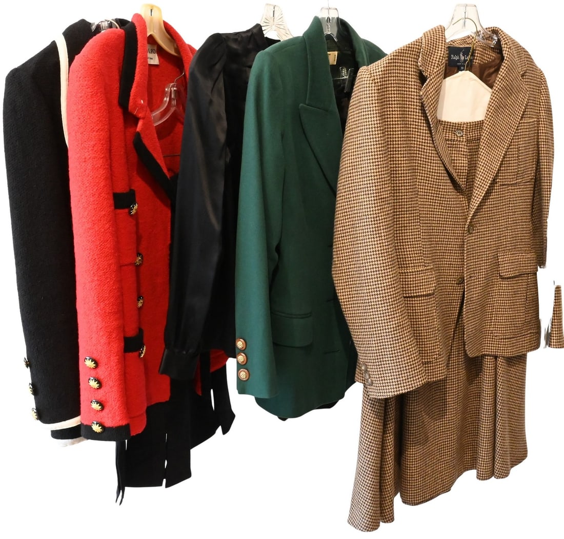 Five Piece Women's Designer Suit Group (1 of 5)